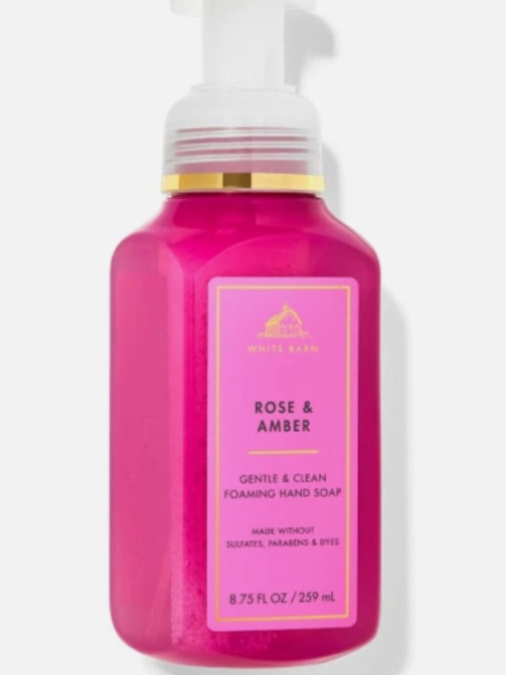 Bath and Body Works Rose Amber‎ Gentle Foaming Hand Soap